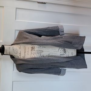 Noir grey 3/4 length sleeve blazer